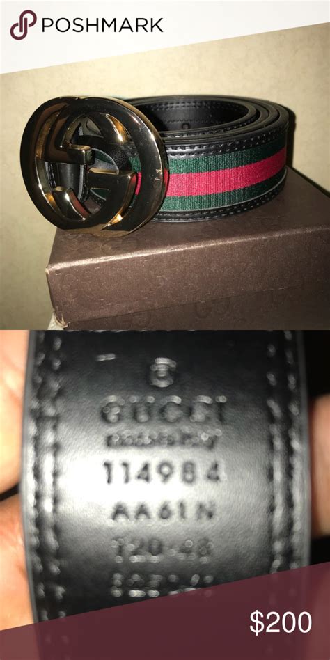 gucci belt authenticity check online